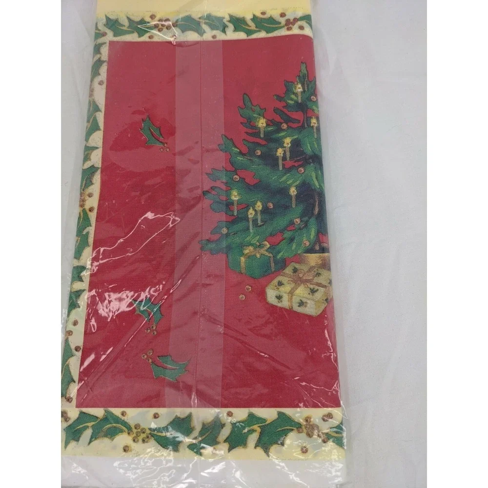 American Greetings Plastic‎ Tablecover Christmas 54x 96 Inch